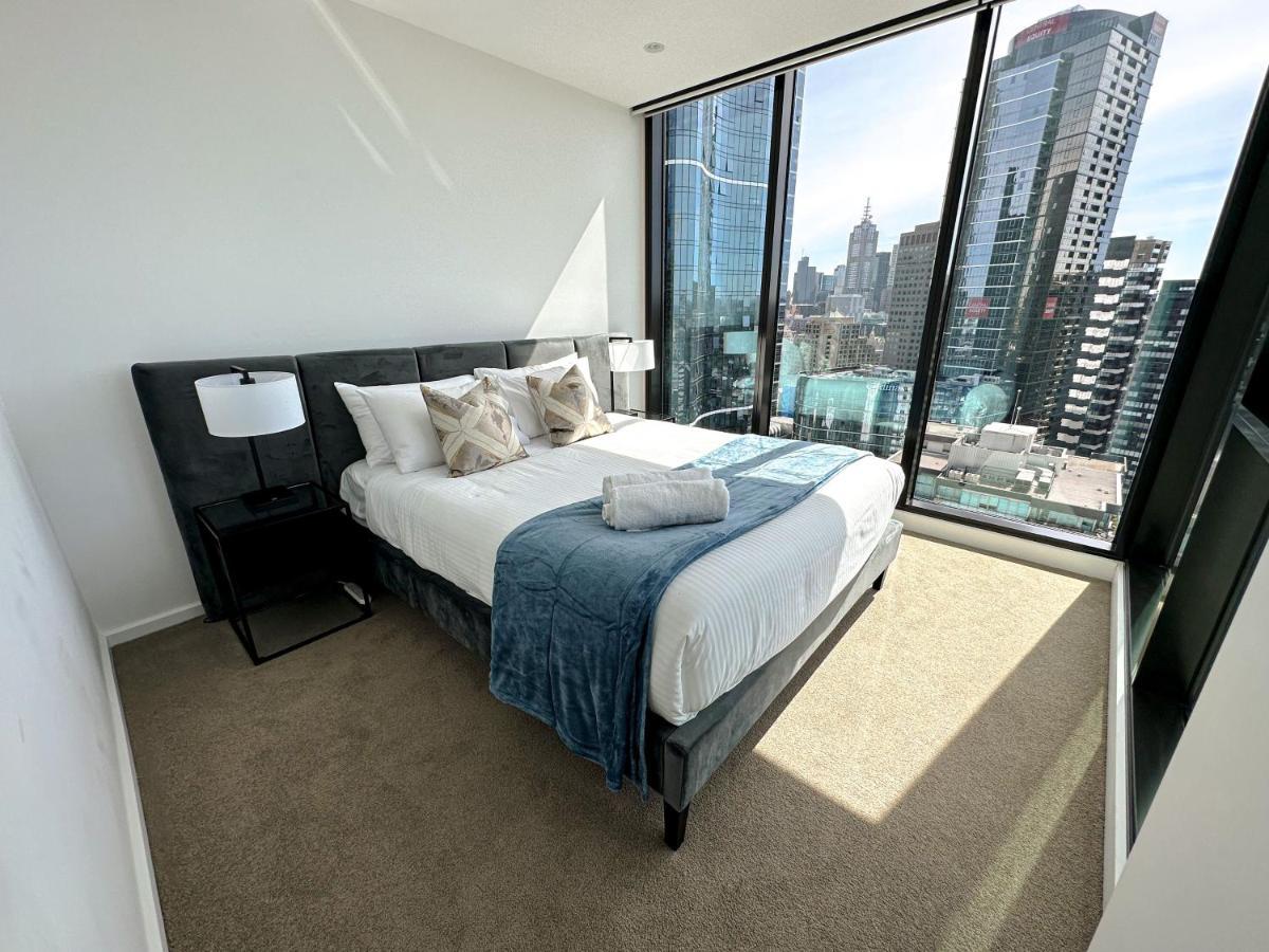 Deluxe 3 Bedroom Apartment In Southbank Melbourne Exterior foto